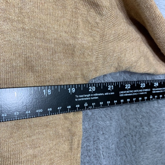 Gap Women’s Tan Wool Blend Sweater Pullover Long Sleeve Crewneck Size XS - Picture 2 of 8